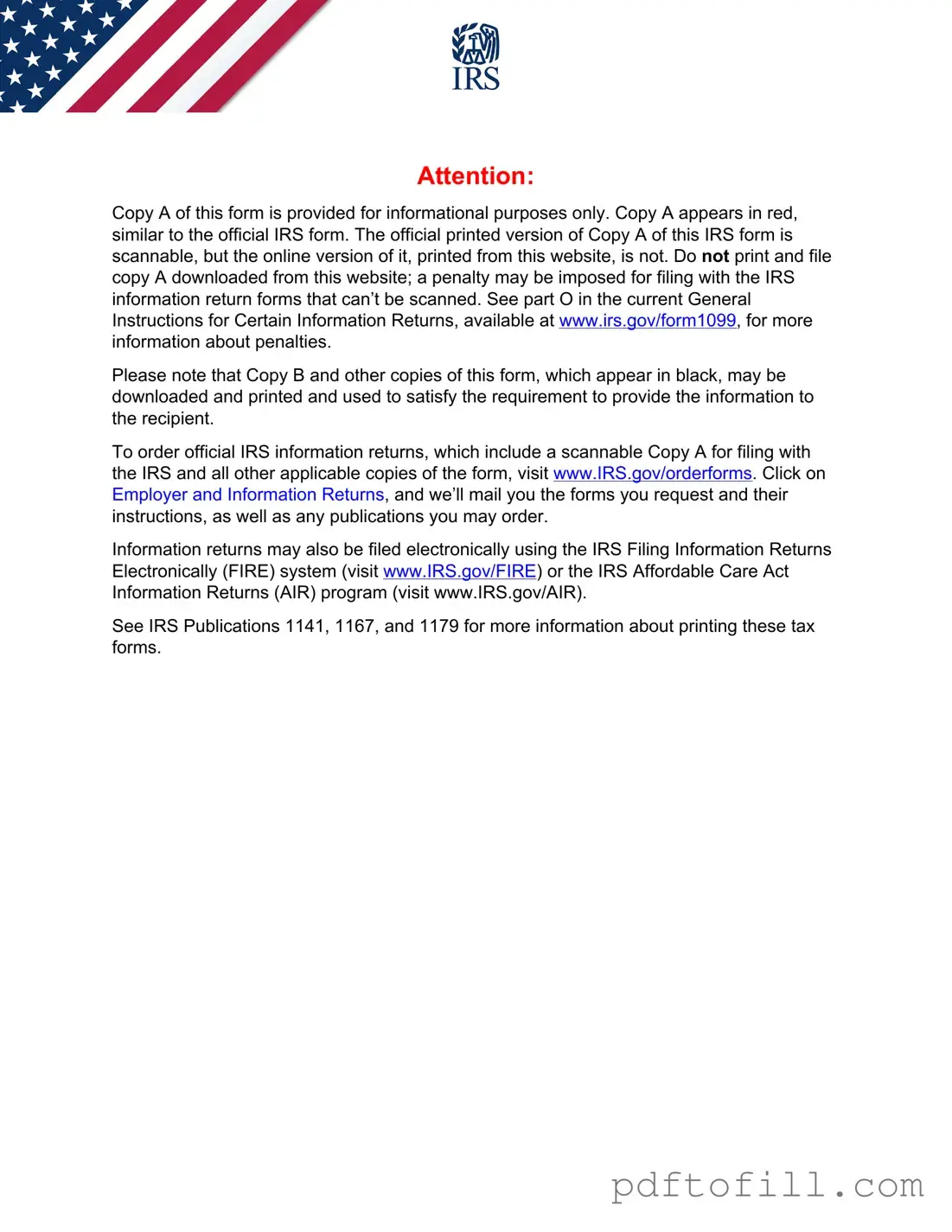 Free 1099 Nec PDF Form