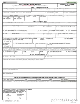 Free Da 2166 9 1 PDF Form