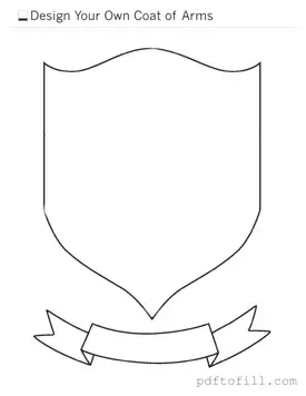 Free Coat Of Arms PDF Form