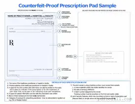 Free Prescription Pad PDF Form
