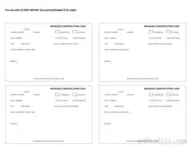 Free Acord 50 WM PDF Form