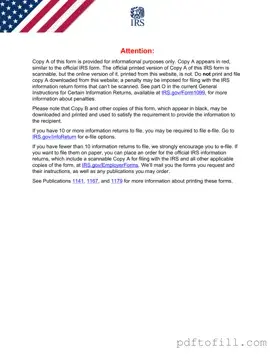 Free IRS 1099-MISC PDF Form