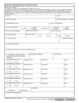 Free Navpers 1336 3 PDF Form