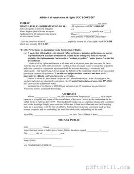 Free Ucc 1 308 PDF Form